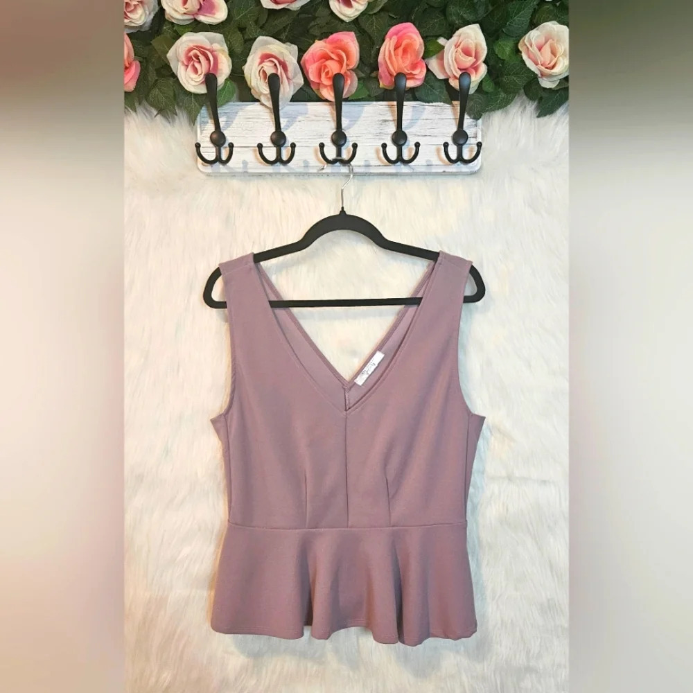 Streetwear Society Romantic Peplum Crop Top